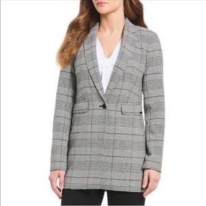 🦄 Calvin Klein Plaid oversized Blazer